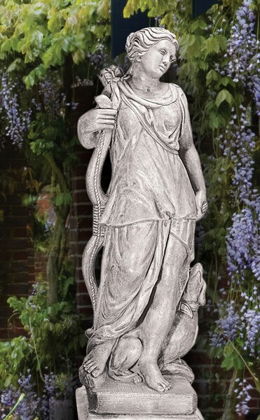 Diana Huntress Life-size Sculpture Cement Artemis Female Venus